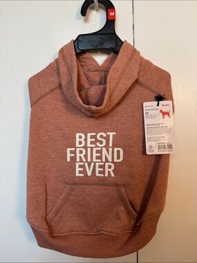 💜OFFERS💜 - BRAND NEW! Reddy Best Friend Ever Dog Hoodie - Dusty Rose